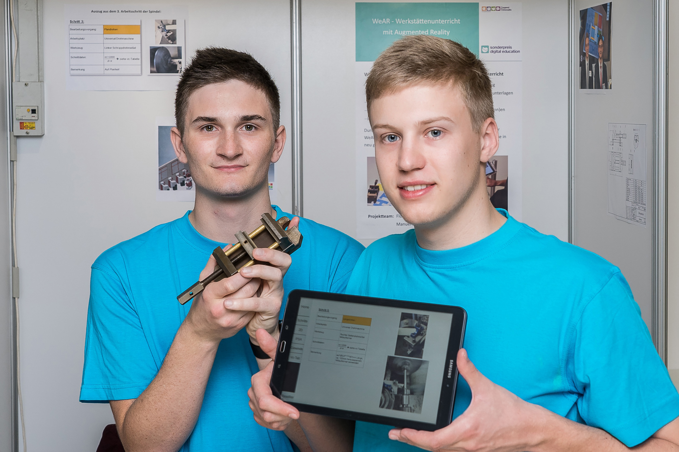 WEAR – Werkstättenunterricht mit Augmented Reality