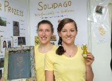 Solidago - Naturfarbstoffe im Textildruck