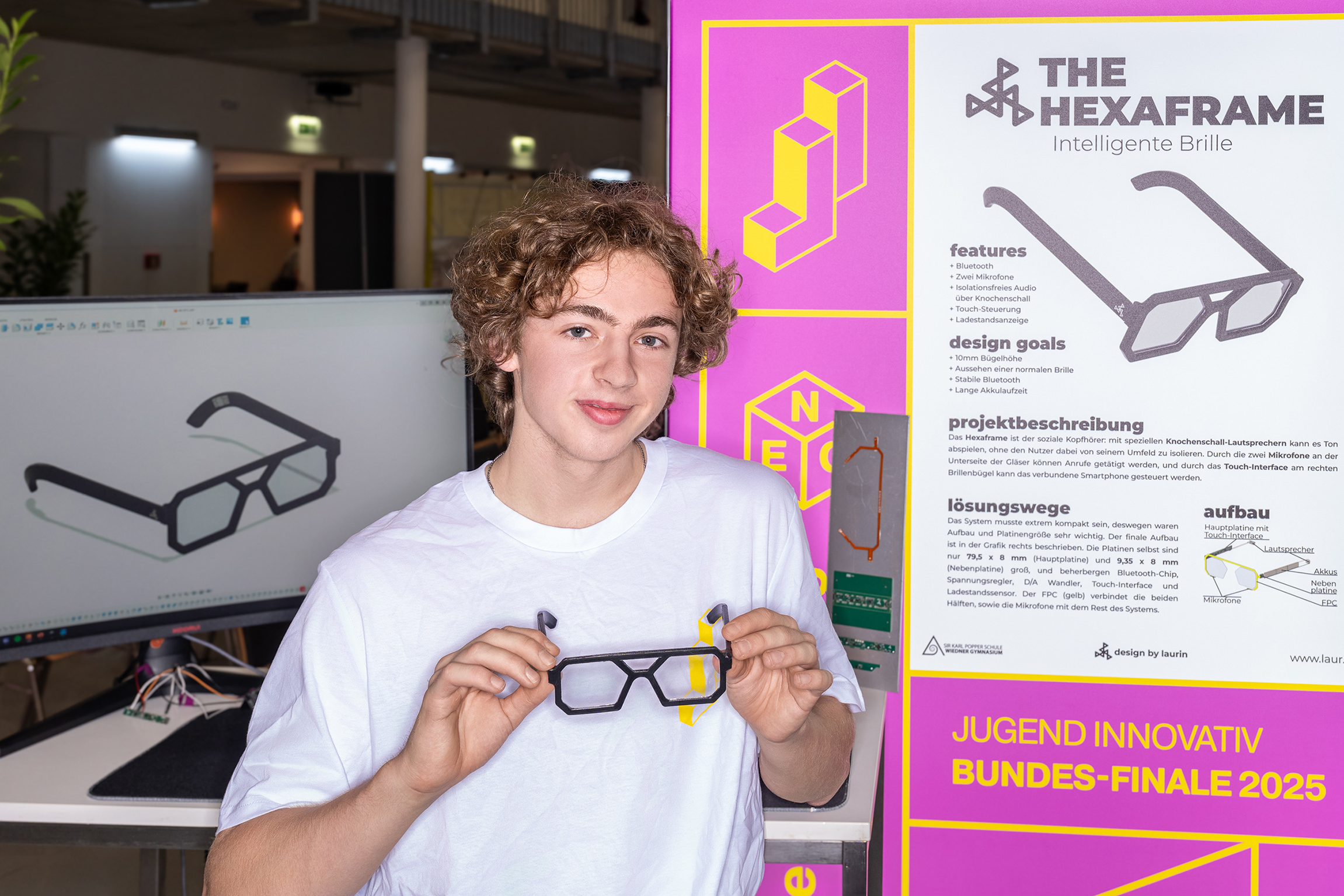 The Hexaframe – intelligente Sonnenbrille